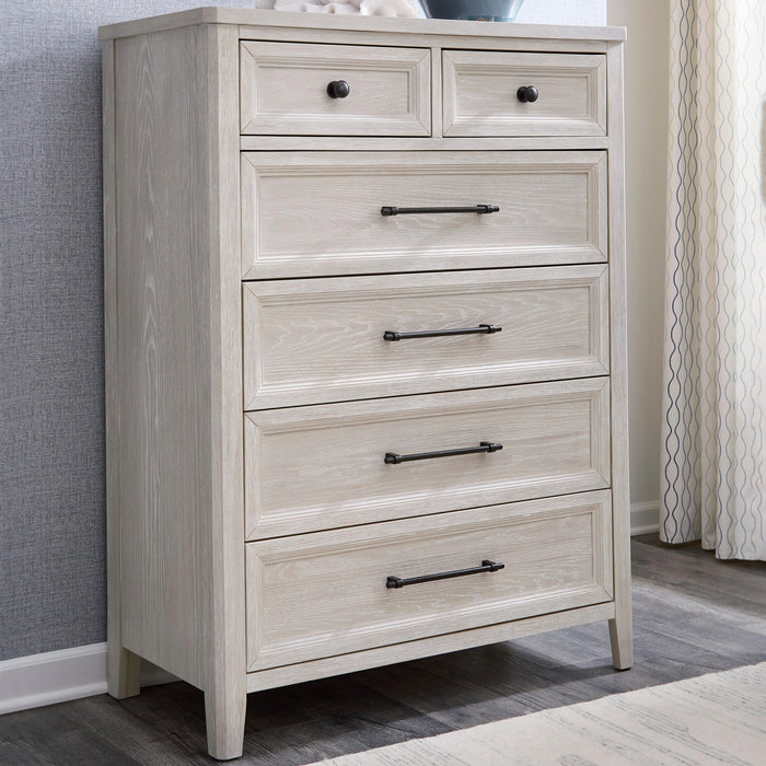 Darbonton Chest of Drawers - Dove White