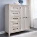 Darbonton Door Chest - Dove White