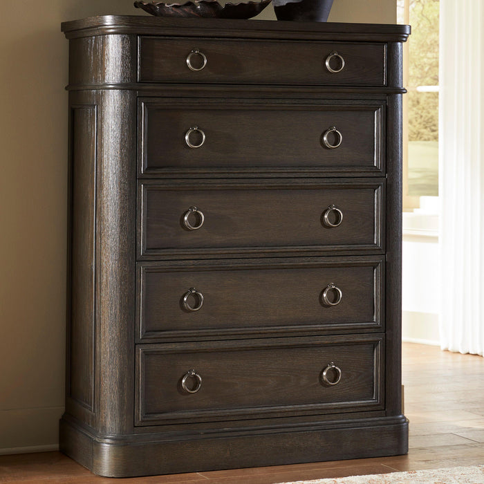 Wickenger Chest of Drawers - Dark Brown