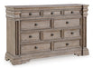 Blairhurst King Panel Bed - Black/Gray;Brown/Beige