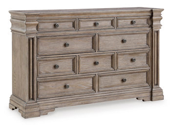 Blairhurst King Panel Bed - Black/Gray;Brown/Beige