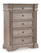 Blairhurst King Panel Bed - Black/Gray;Brown/Beige