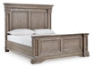 Blairhurst King Panel Bed - Black/Gray;Brown/Beige