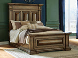 Cama de panel queen Frantanna