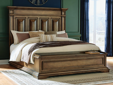 Cama de panel con almacenamiento Frantanna California King