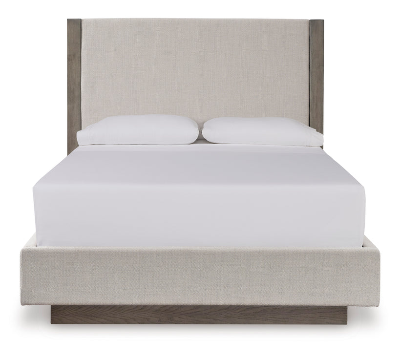 Anibecca Queen Upholstered Panel Bed