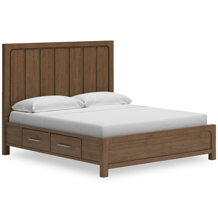 Cabalynn California King Panel Bed with Storage