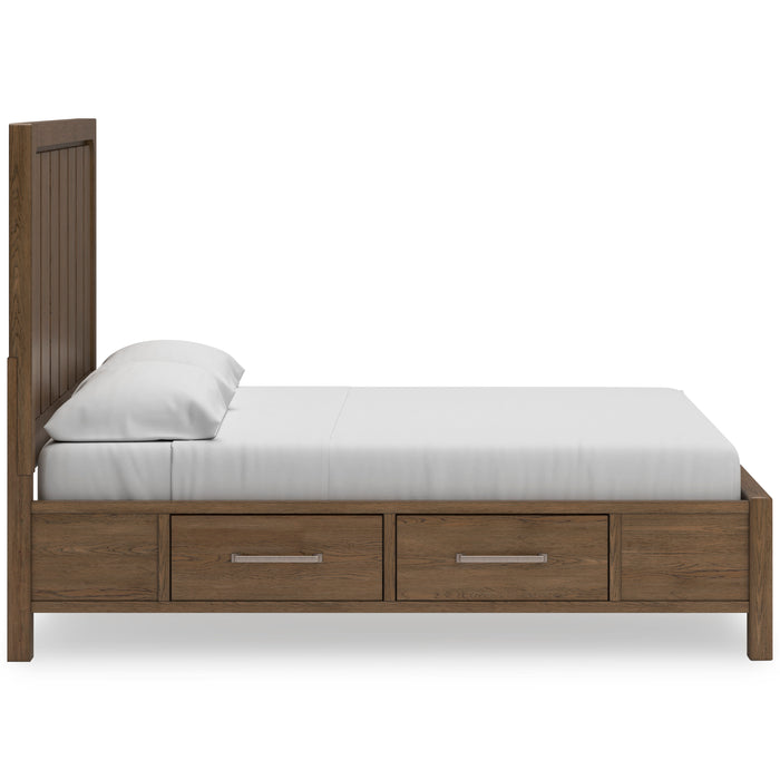 Cabalynn California King Panel Bed with Storage