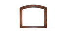 Baltimore Mirror – Baltimore Mirror Walnut by Galaxy Home Furnishings