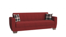 Ottomanson Barato Collection Upholstered Convertible Sofabed with Storage,