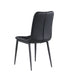 Tufted Back Side Chair w/ Steel Legs - 4 Per Box BEATRIZ-SC-BLK-BLK