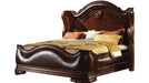 Bella Bed – Bella King Bed Dark Walnut by Galaxy Home Furnishings