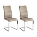 Cantilever Side Chair w/ Back Cushion - 2 per box BETHANY-SC-TPE