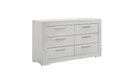 Blanca Dresser – Blanca Dresser White by Galaxy Home Furnishings