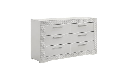 Blanca Dresser – Blanca Dresser White by Galaxy Home Furnishings