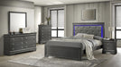 Blaze Bedroom Set – Blaze Twin 5PC Bedroom Set in Gray by Galaxy Home 