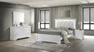 Blaze Bedroom Set – Blaze Queen 4PC Bedroom Set in White by Galaxy Hom