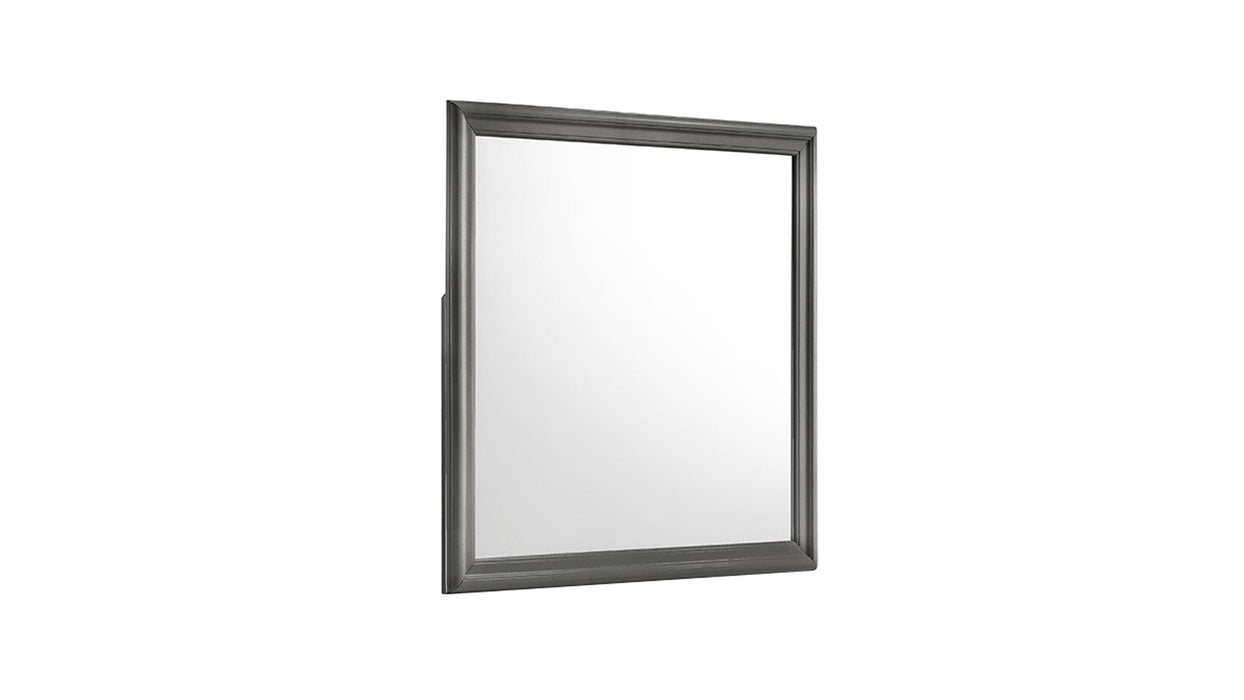 Blaze Mirror – Blaze Mirror Gray by Galaxy Home Furnishings