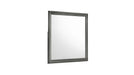Blaze Mirror – Blaze Mirror Gray by Galaxy Home Furnishings