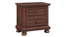 Boston Nightstand – Boston Nightstand Walnut by Galaxy Home Furnishings