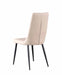 Modern Contour Tall Back Chair w/ Beige Upholstery & Tapered Legs - 4 per box BRIDGET-SC-BGE