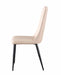 Modern Contour Tall Back Chair w/ Beige Upholstery & Tapered Legs - 4 per box BRIDGET-SC-BGE