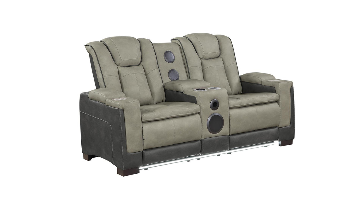 Bruno Loveseat – Bruno Loveseat Gray by Galaxy Home Furnishings