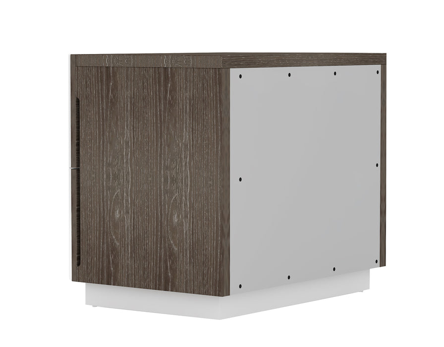 Modern 2-Drawer Nightstand LONDON-NS