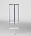 Modern 4-Tier Tempered Glass Bookshelf 74103-BKS