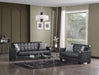 Barato X Black Pu Living Room Set