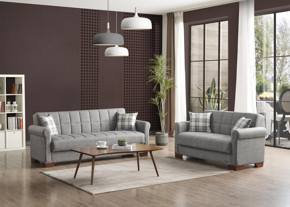 Orbit Gray Living Room Set