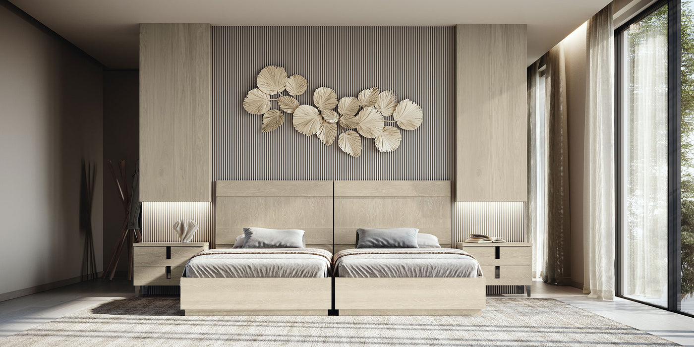 Kroma Sand Birch 48" Bedroom Set