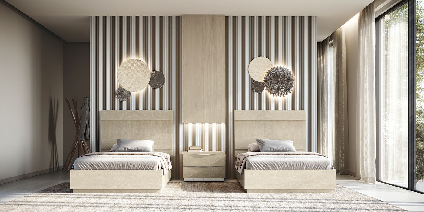 Kroma Sand Birch 48" Bedroom Set