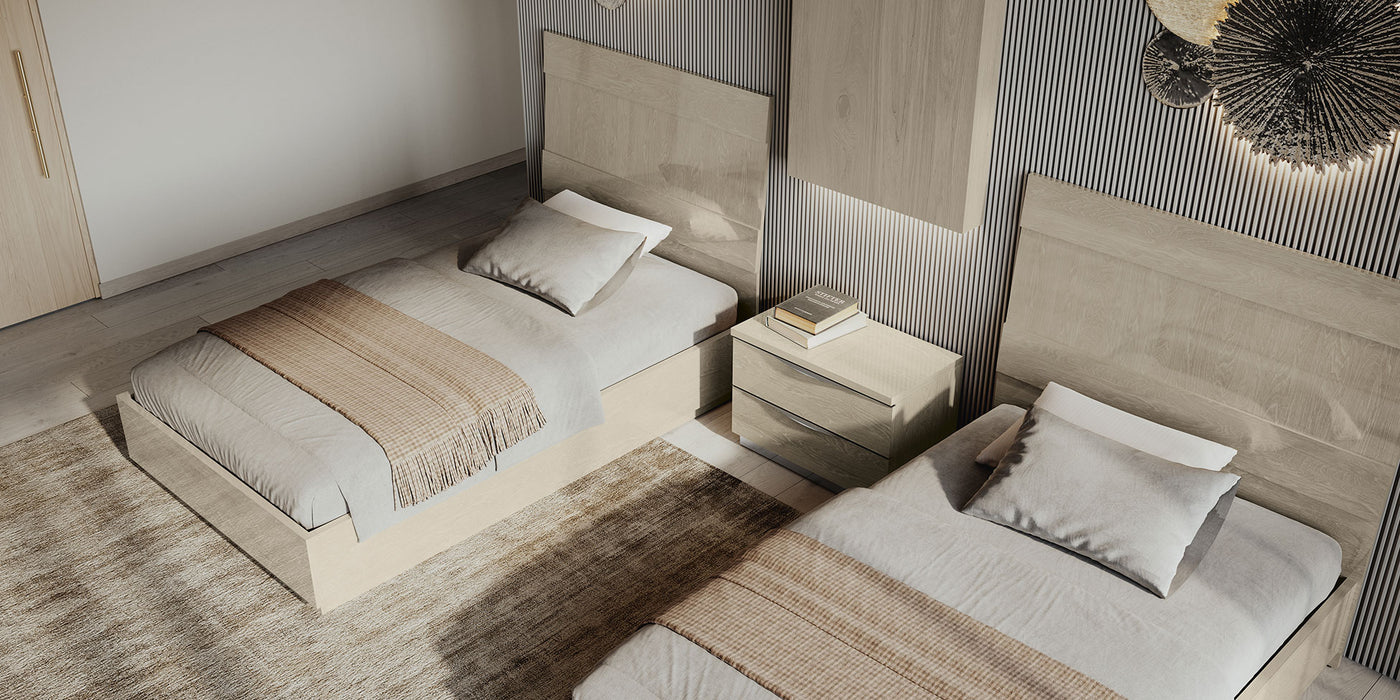 Kroma Sand Birch 48" Bedroom Set