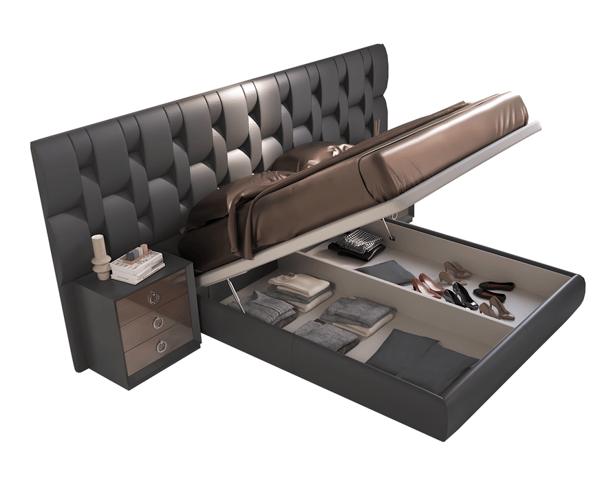 Emporio Black King size Bed