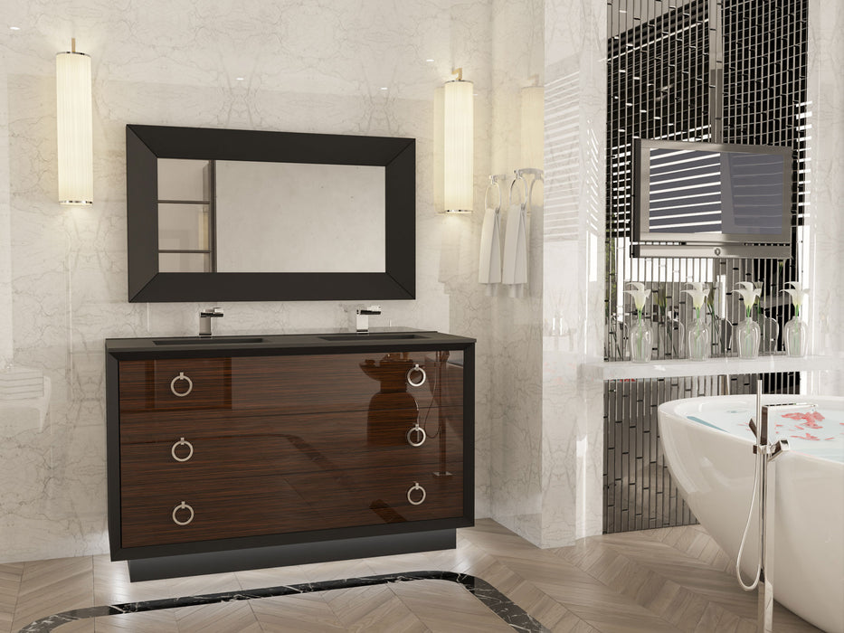 Emporio Black Bed with Frames