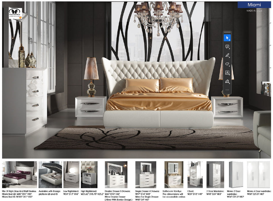Miami King size Bed