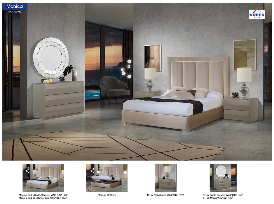 Monica Bedroom with Storage, M152, C152, E115