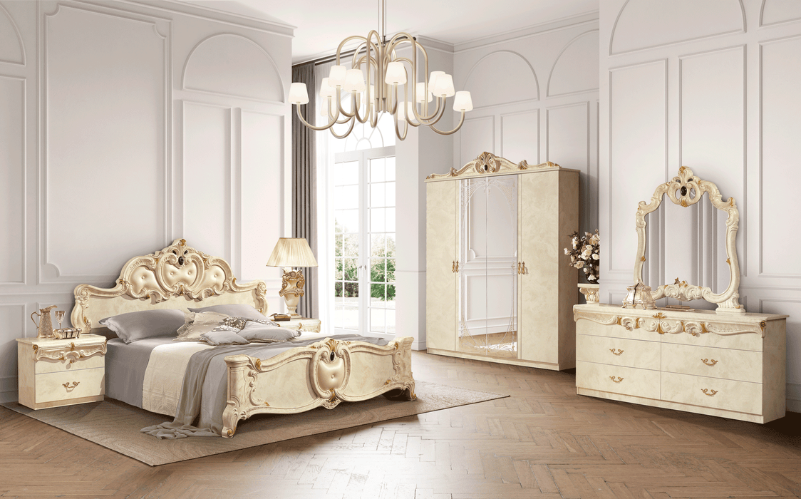 Barocco Bed Ivory, Camelgroup Italy