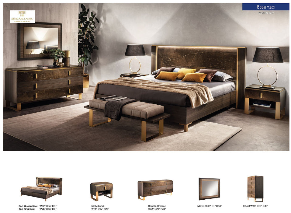 Essenza Bed with Frames