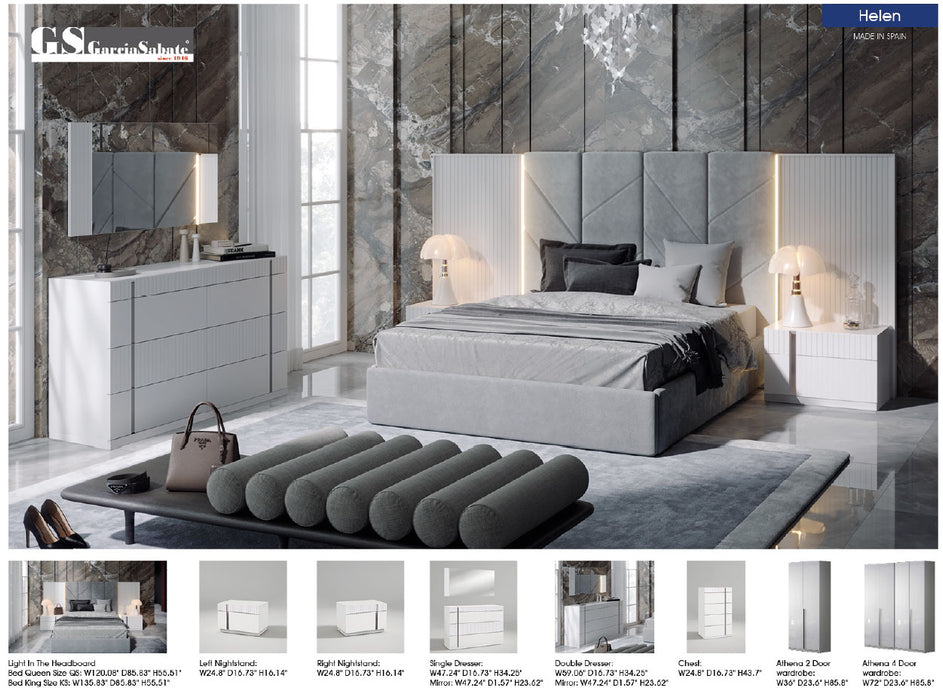 Helen Bed with Frames