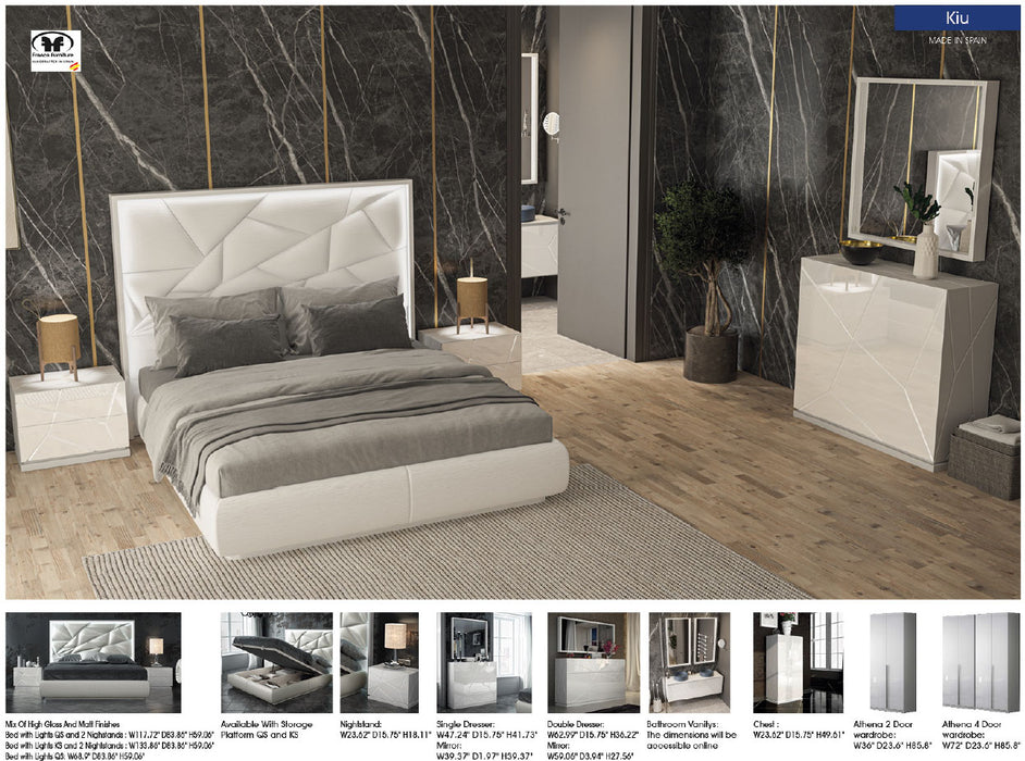 Kiu bed with Frames