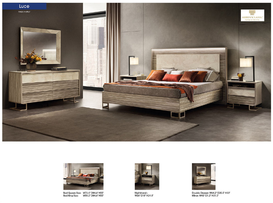 Luce Light Beds with Frames