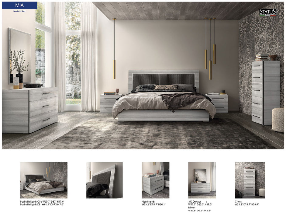 Mia King size Bed