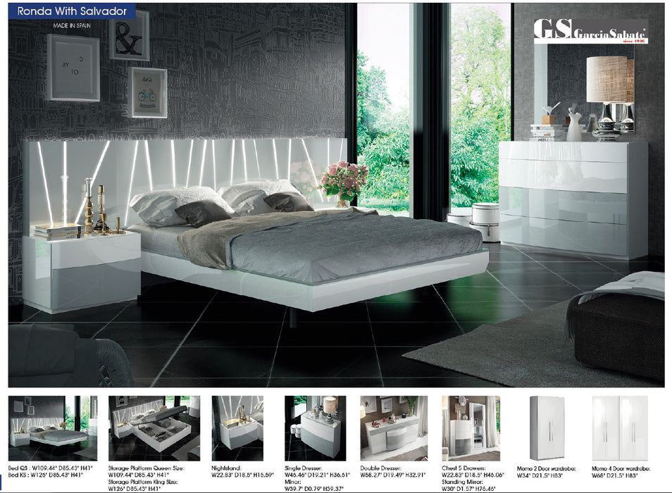 Ronda SALVADOR King size Bed
