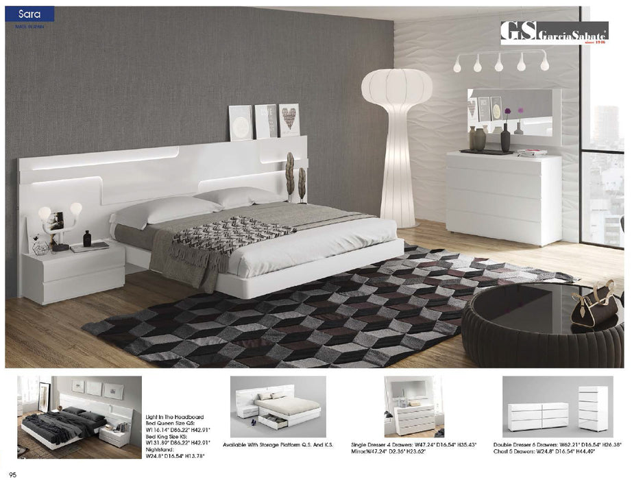 Sara Queen size Bed