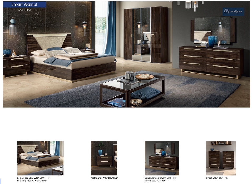 Smart Bed Walnut