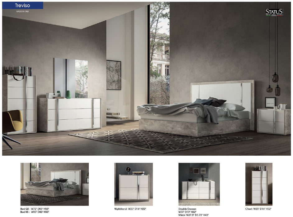 Treviso Bed with Frames