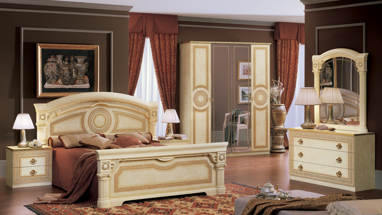 Aida Ivory Bedroom w/Gold, Camelgroup Italy