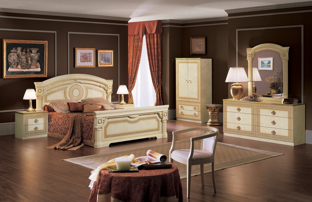 Aida Ivory Bedroom w/Gold, Camelgroup Italy